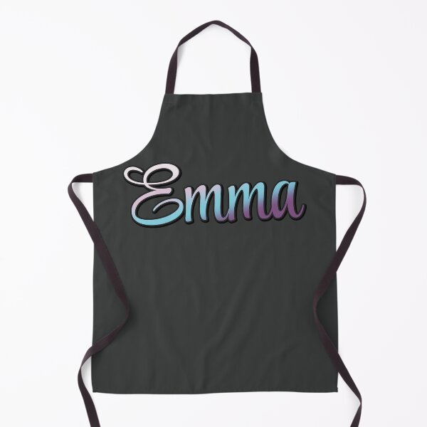 Item preview, Pretty Script Emma Name in Cool Colors designed and sold by AloraDawnEve.