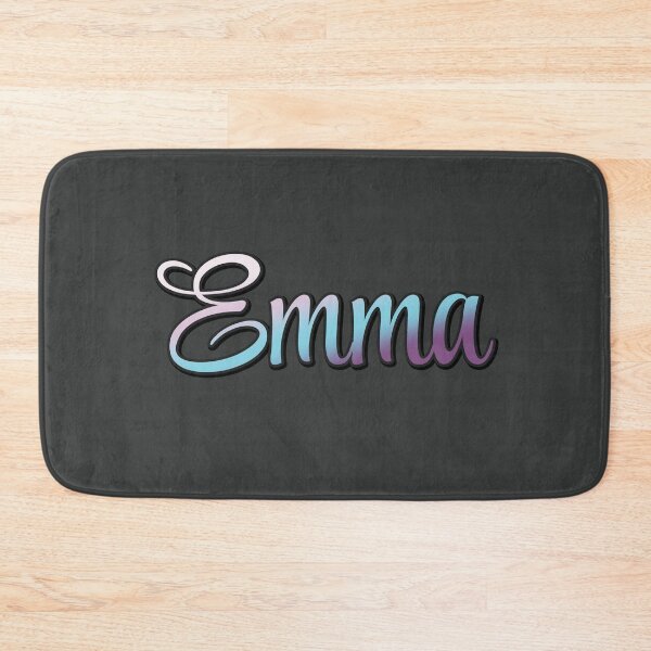 Item preview, Pretty Script Emma Name in Cool Colors designed and sold by AloraDawnEve.
