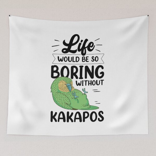 Item preview, Kakapo boring without flightless kakapo designed and sold by madgrfx.