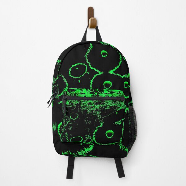 Item preview, Green Glowing Abstract Dandelions designed and sold by asurtiumgreen.