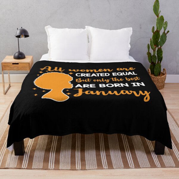 Item preview, Birthday Gifts For Women | All Women Are Created Equal But Only The Best Are Born In January  | January  Birthday Gift designed and sold by AMINE  ★★★★★.