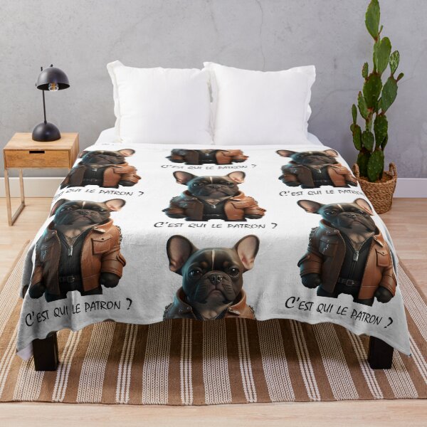 Item preview, Bulldog francés, ¿quién es el jefe? designed and sold by GforAL.