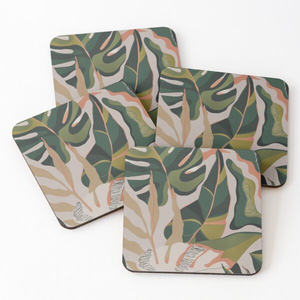 Item preview, Monstera Leaves designed and sold by ZedColors.