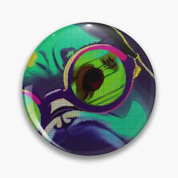 Item preview, Neon Colorful Abstract Pug 8-bit Pixel Art designed and sold by PixelDripped.