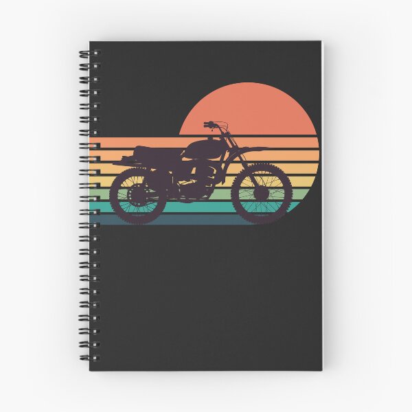 Item preview, motorbike sunset retro designed and sold by superbling.