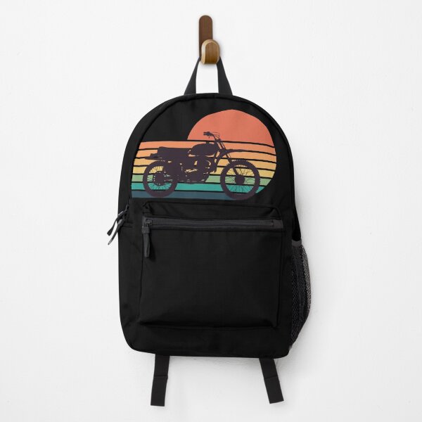 Item preview, motorbike sunset retro designed and sold by superbling.