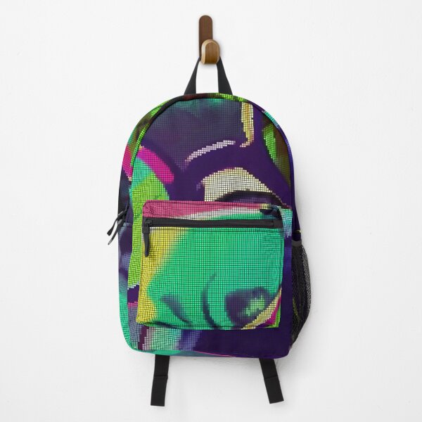 Item preview, Neon Colorful Abstract Pug 8-bit Pixel Art designed and sold by PixelDripped.