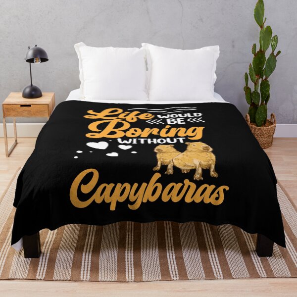 Item preview, Capybara Life is boring without Capybara designed and sold by madgrfx.