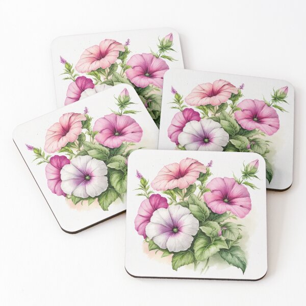 Item preview, Pink Petunias  designed and sold by Vanover Designs.