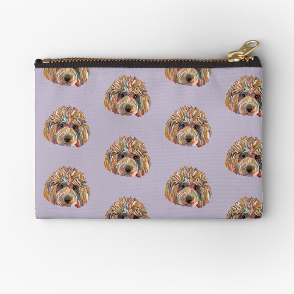 Item preview, Shaggy Rainbow Poodle  designed and sold by Daisy Ring Art.