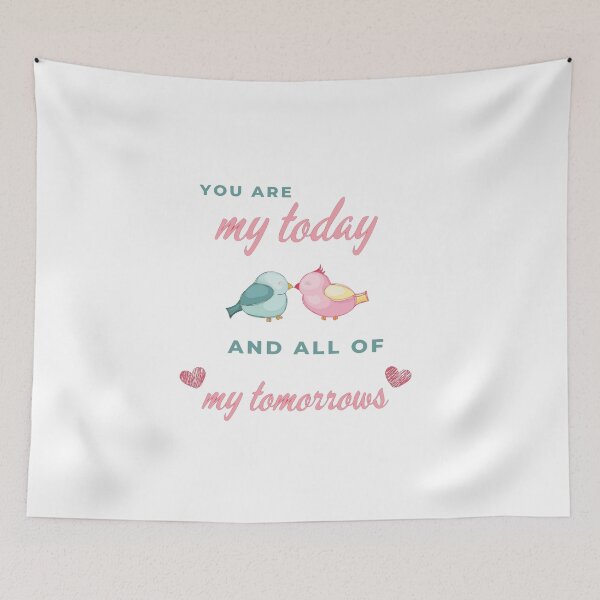 Item preview, You Are My Today And All Of My Tomorrows Valentine's Day T-shirt designed and sold by HCNDesign.