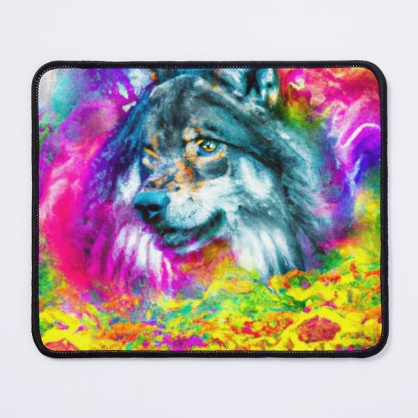 Item preview, A Watercolour Husky Art. Wolves watercolour. designed and sold by Doggymadness.