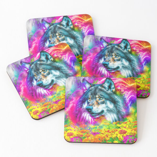 Item preview, A Watercolour Husky Art.  Wolves watercolour.  designed and sold by Doggymadness.
