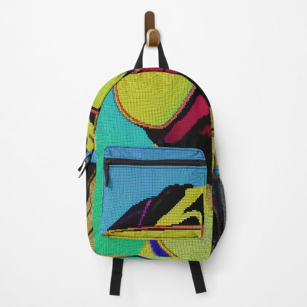 Item preview, Neon Colorful Abstract Pug 8-bit Pixel Art designed and sold by PixelDripped.