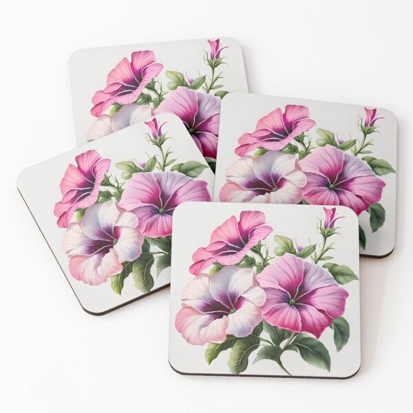 Item preview, Pink Petunias  designed and sold by Vanover Designs.