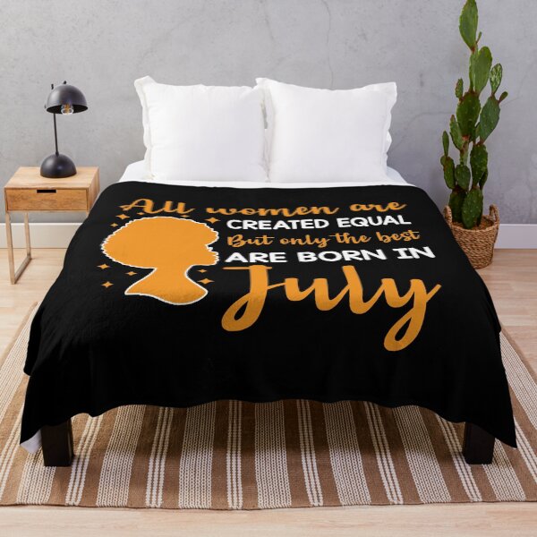 Item preview, Birthday Gifts For Women | All Women Are Created Equal But Only The Best Are Born In July | July Birthday Gift designed and sold by AMINE ★★★★★.