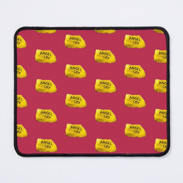 Item preview, Angel City Dive site stone, Bonaire, Viva Magenta, Pop Art background (multiple shapes) designed and sold by Czechmrmaidwrld.