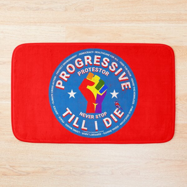 Item preview, PMD00430 Progressive Movement Designs Protestor Fist Style for Progressives or democrats or Bernie Sanders supporters with goals designed and sold by ProgressiveLeft.