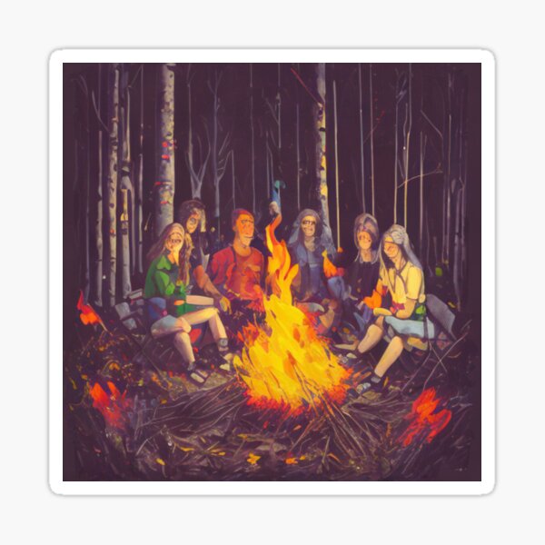 Item preview, Deep Talks and Sweet Treats - Tales Around the Fire designed and sold by WBP Mart.