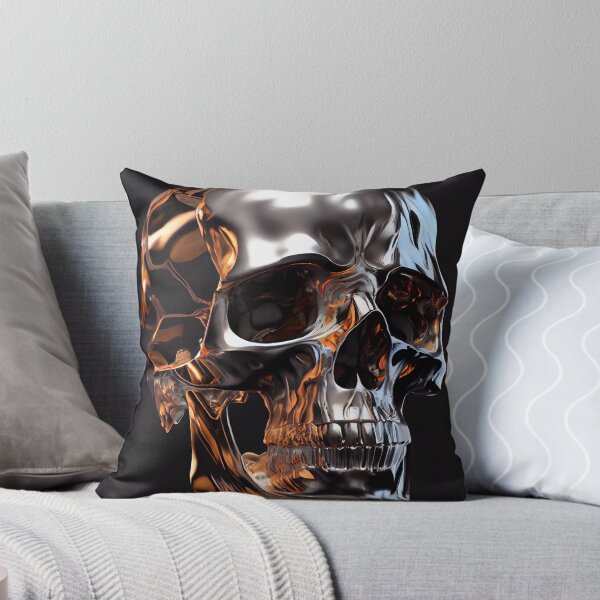 Item preview, Chrome Skull designed and sold by UbeeU-Pixels.