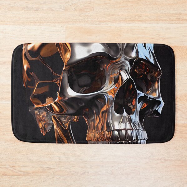 Item preview, Chrome Skull designed and sold by UbeeU-Pixels.