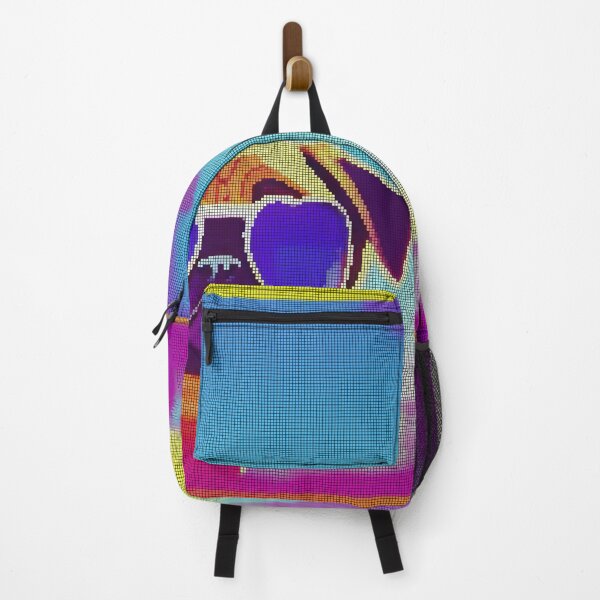 Item preview, Neon Colorful Abstract Pug 8-bit Pixel Art designed and sold by PixelDripped.