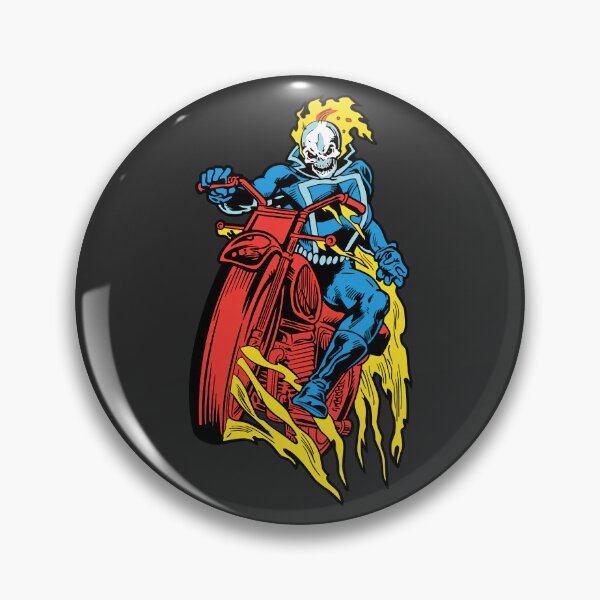 Item preview, Fire Skeleton On Motorcycle designed and sold by Dewieskeller.