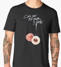 Call Me By Your Name - Dripping Peach Men's Premium T-Shirt