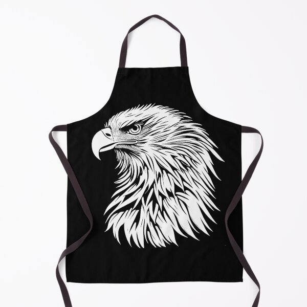 Item preview, Bald eagle head - Black and white designed and sold by Artistic Fusion Lab.
