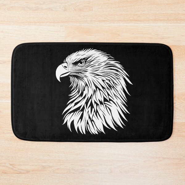 Item preview, Bald eagle head - Black and white designed and sold by Artistic Fusion Lab.