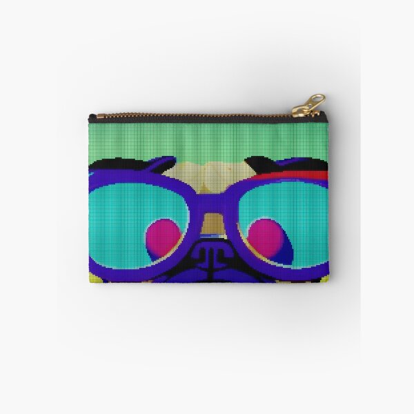 Item preview, Neon Colorful Abstract Pug 8-bit Pixel Art designed and sold by PixelDripped.