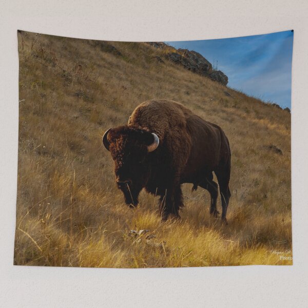 Item preview, Bison Bull on Red Sleep Mountain designed and sold by Bryan Spellman.