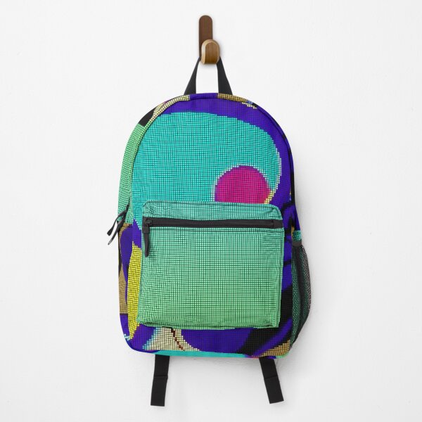 Item preview, Neon Colorful Abstract Pug 8-bit Pixel Art designed and sold by PixelDripped.