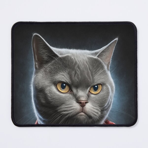 Artikelvorschau, Feline Hero: British Shorthair in Superhero Costume entworfen und verkauft von gammington.