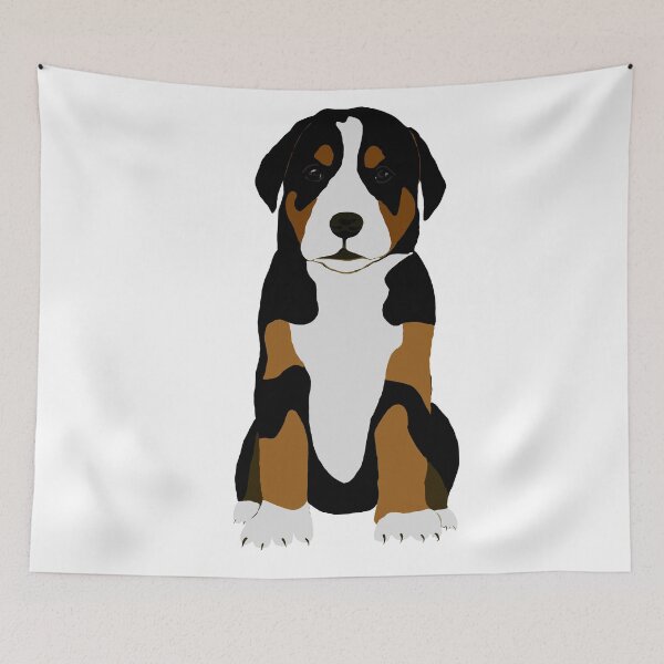 Item preview, Puppy Mountain Dog  designed and sold by Karen Harding Art and Illustration .