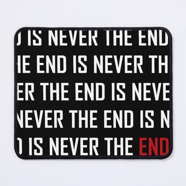 Item preview, The End is Never The End designed and sold by Fireborn Press.