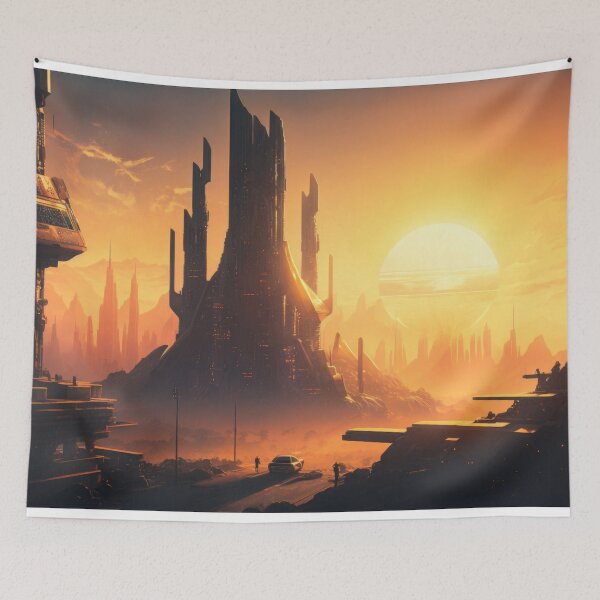 Item preview, Fork Tower designed and sold by NeuroChroma.