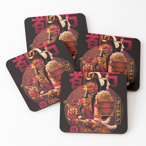 Item preview, Golden Urban Samurai designed and sold by Bruno Mota.