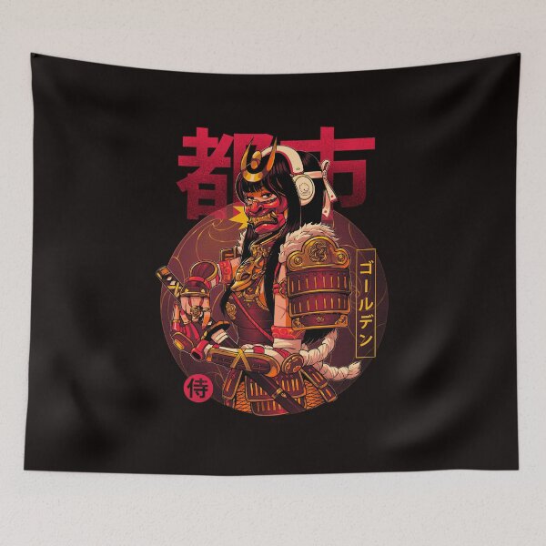 Item preview, Golden Urban Samurai designed and sold by Bruno Mota.