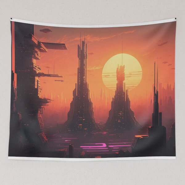 Item preview, Guitar Skyscraper designed and sold by NeuroChroma.