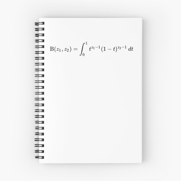 Item preview, Euler beta Function, calculus and math designed and sold by NoetherSym.