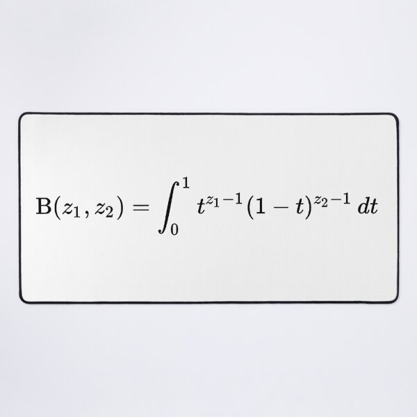 Item preview, Euler beta Function, calculus and math designed and sold by NoetherSym.