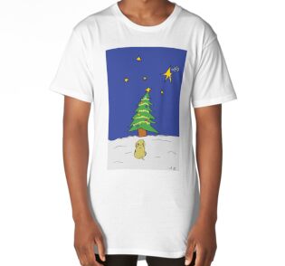 dog christmas tree shirt