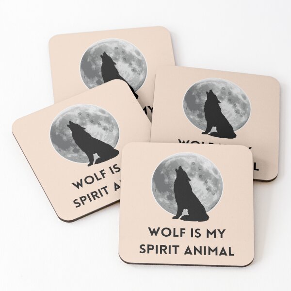 Item preview, Wolf & Moon | My Spirit Animal designed and sold by MrDoze.