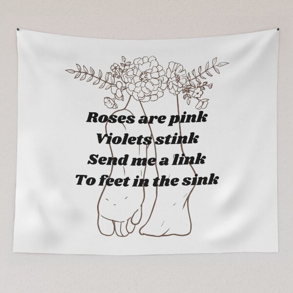 Item preview, Roses are pink, violets stink poem  designed and sold by courtney petersen.
