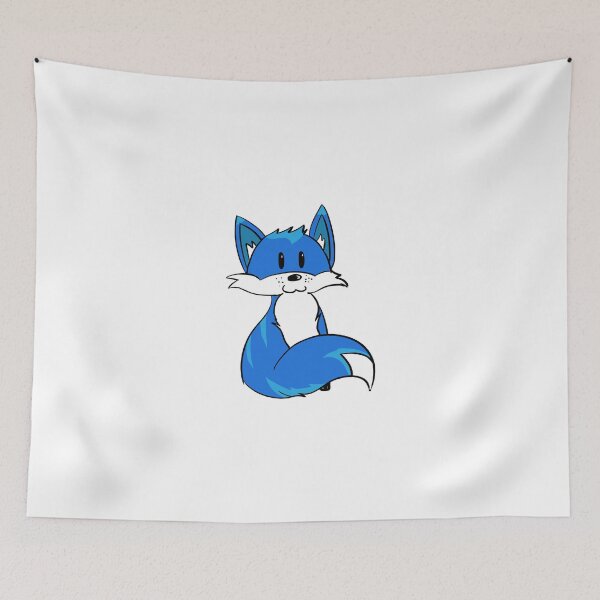 Item preview, Cute Blue Fox designed and sold by AmonRa16.