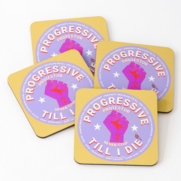 Item preview, PMD00431 Progressive Movement Designs Protestor Fist Style for Progressives or democrats or Bernie Sanders supporters with goals designed and sold by ProgressiveLeft.