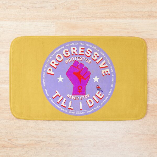 Item preview, PMD00431 Progressive Movement Designs Protestor Fist Style for Progressives or democrats or Bernie Sanders supporters with goals designed and sold by ProgressiveLeft.