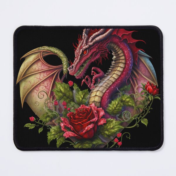 Item preview, Just a girl who loves dragons and plants, dragon valentine, dragons are my valentine designed and sold by Mumzy2many.