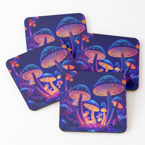 Item preview, Electric Mushrooms designed and sold by Stacey Hallock.